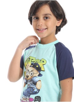 Caesar Boys' 2-piece printed cotton set  - Image 5