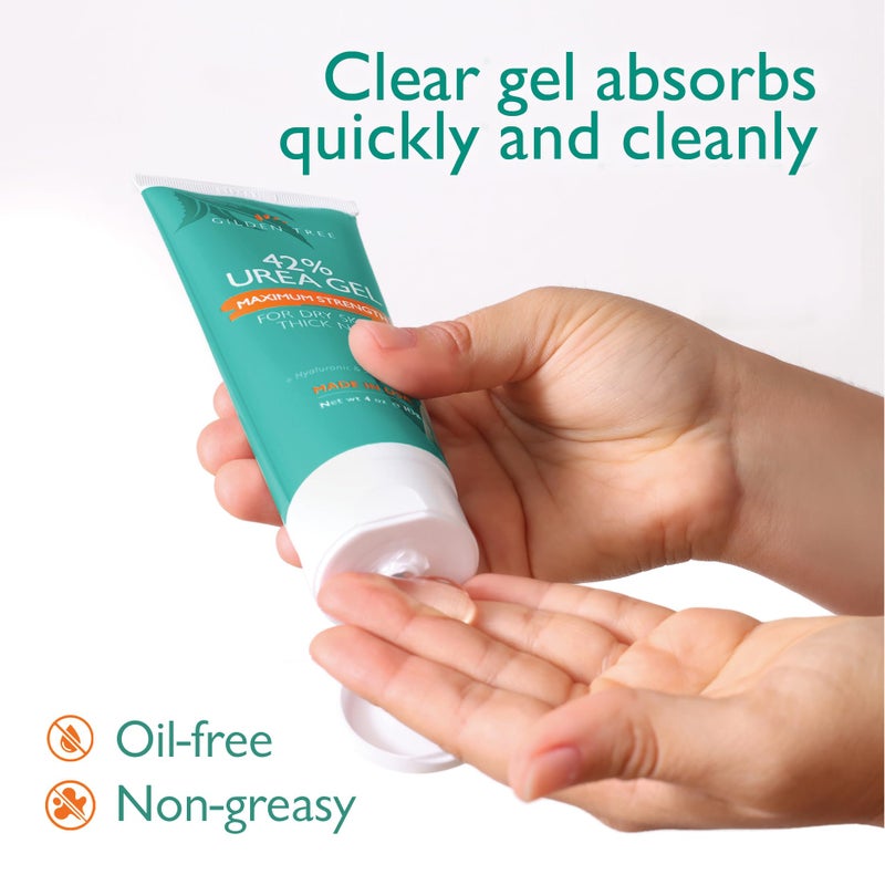GILDEN TREE Urea Gel 42 Percent For Feet Maximum Strength Softens Cracked Heel Calluses & Thick Toenails - Image 4