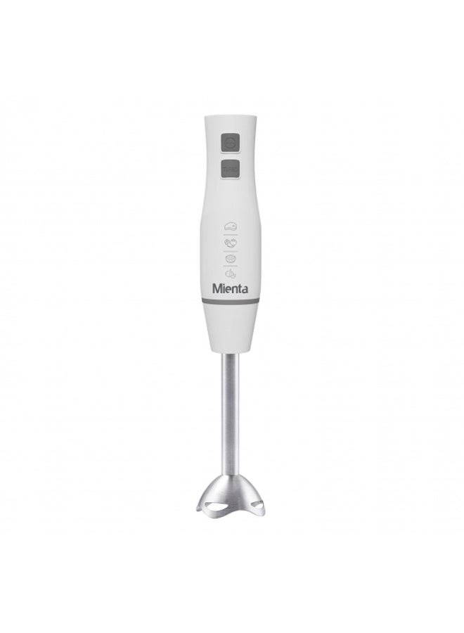 Mienta - Hand Blender - Vitesse - White - 450W - HB111938A - Image 2