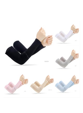 6 Pairs Arm Sleeves Stretch Sports Sun Protection Sleeve UV Protection Compression Arm Sleeves Suitable for Golfing Fishing Running - pzsku/Z6BE2FF9A47AC27566538Z/45/1746597754/053d7f58-e0ad-4e86-9b1b-6ef27e6bdb8e
