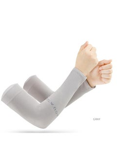 Aqua 6 Pairs Arm Sleeves Stretch Sports Sun Protection Sleeve UV Protection Compression Arm Sleeves Suitable for Golfing Fishing Running  - Image 4