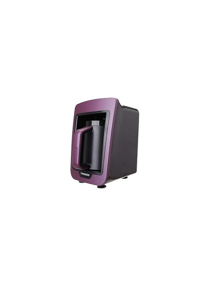 TORNADO Automatic Turkish Coffee Maker 330 ml 735 W Violet x Black - Image 2