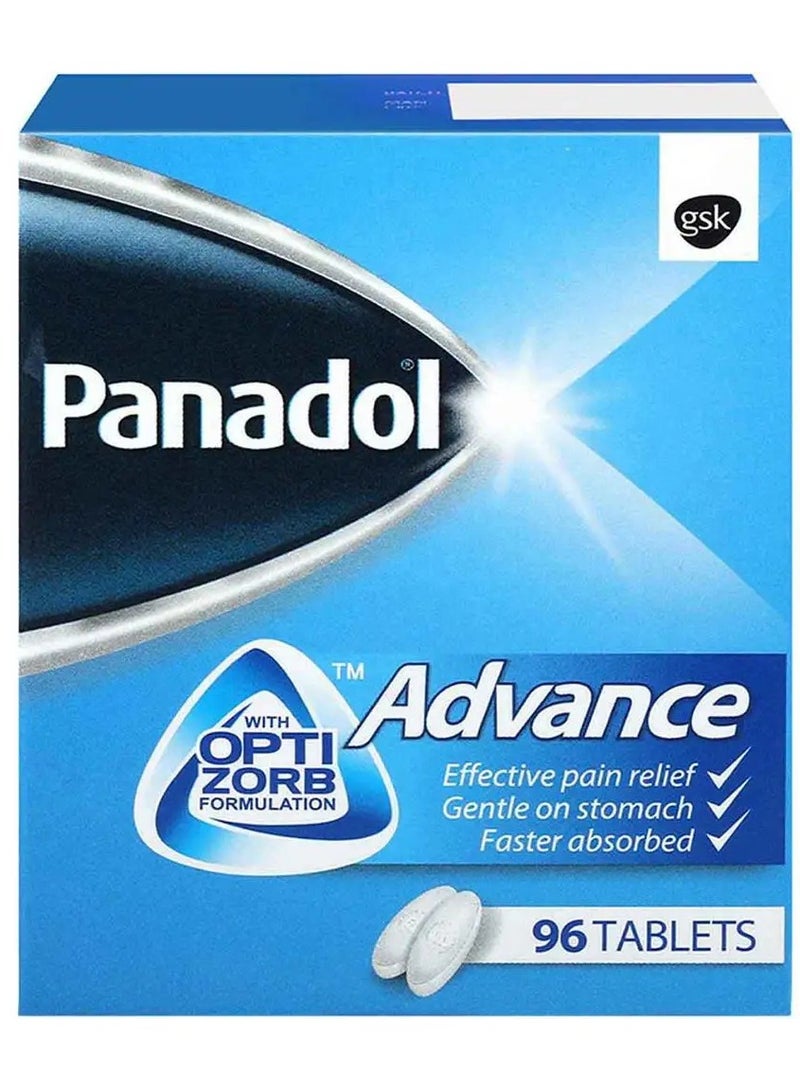 Panadol Advance Optizorb Tablets 96's