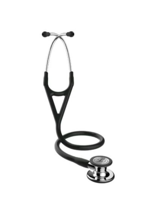 3M Littmann Stethoscope, Cardiology IV, Black Tube, Stainless Steel Chestpiece, 22 inch, 6152 - Image 3