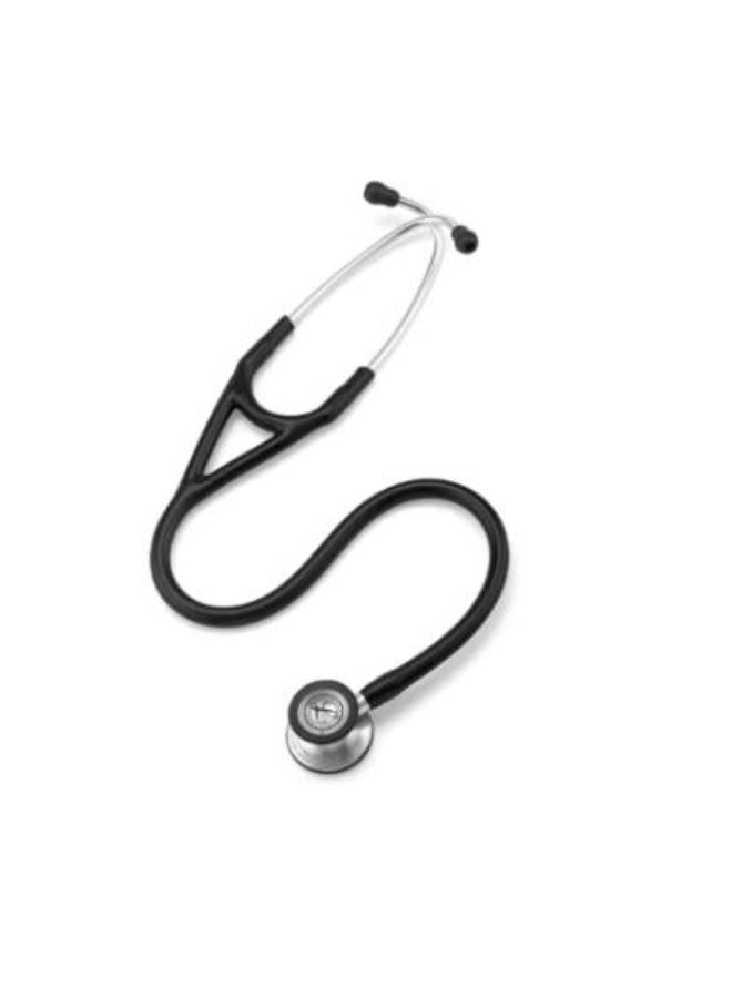 3M Littmann Stethoscope, Cardiology IV, Black Tube, Stainless Steel Chestpiece, 22 inch, 6152 - Image 2
