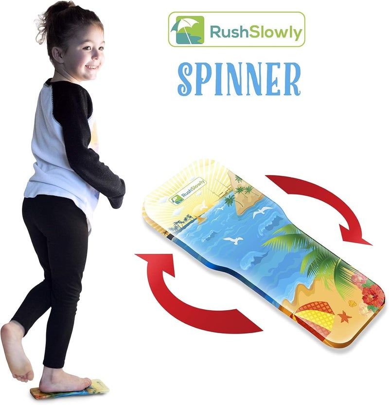 RushSlowly Ice Skating Spinning Turnboard Trainer Device for Practicing - Image 1