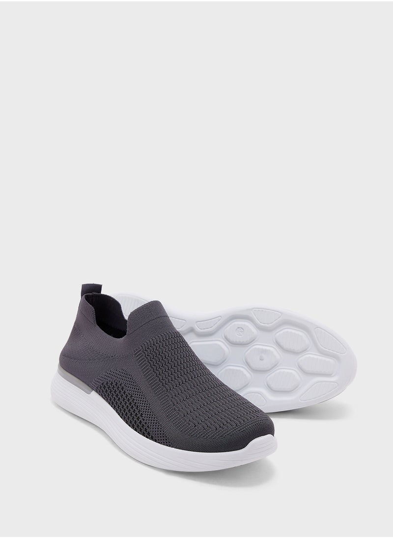 Seventy Five Knitted Casual Slip Ons  - Image 3