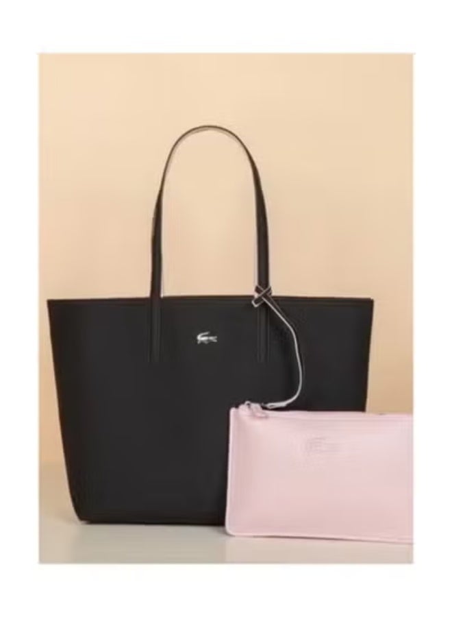 لاكوست حقيبة يد نسائية من LACOSTE ثنائية الوجه واللون - كبيرة السعة - عصرية ومتعددة الوظائف - حقيبة كتف - Image 1