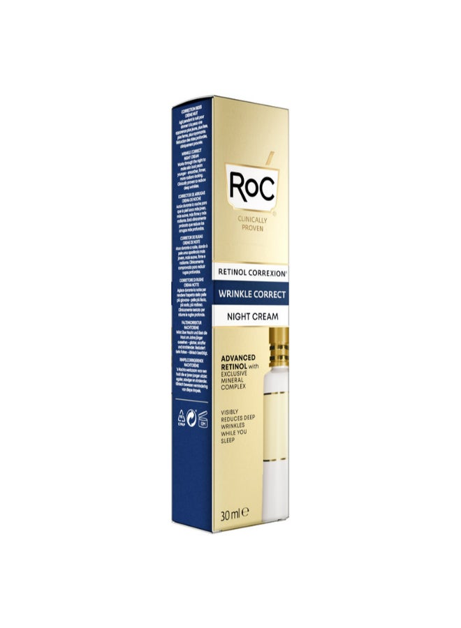RoC RETINOL CORREXION WRINKLE CORRECT NIGHT CREAM 30ML  - Image 5