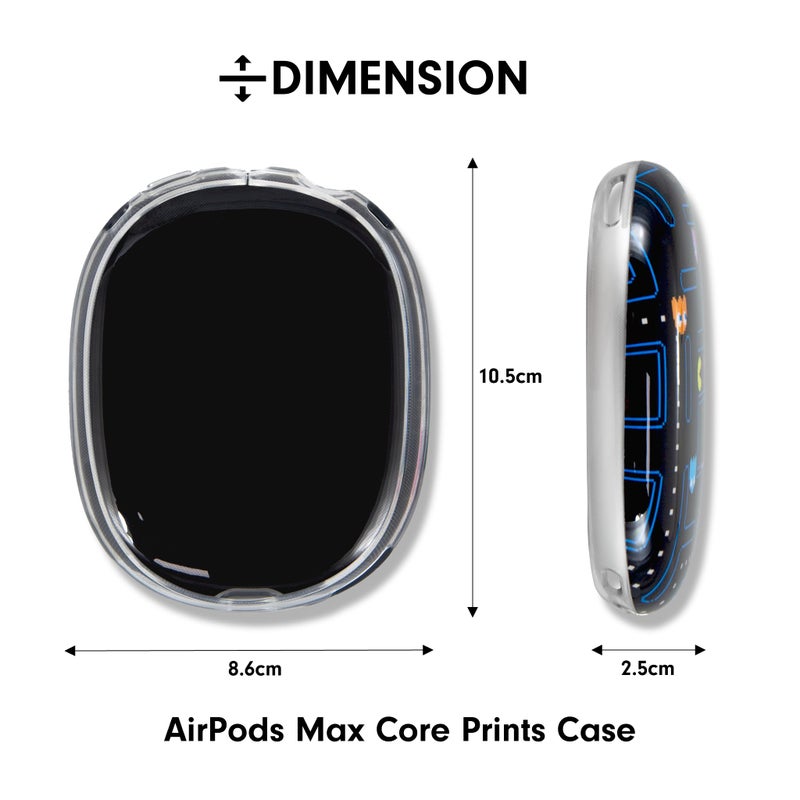 Sonix Protective Case Cover for AirPods Max Headphones - Stylish TPU Hard Shell Ear Cup Covers | PAC-Man - Image 2