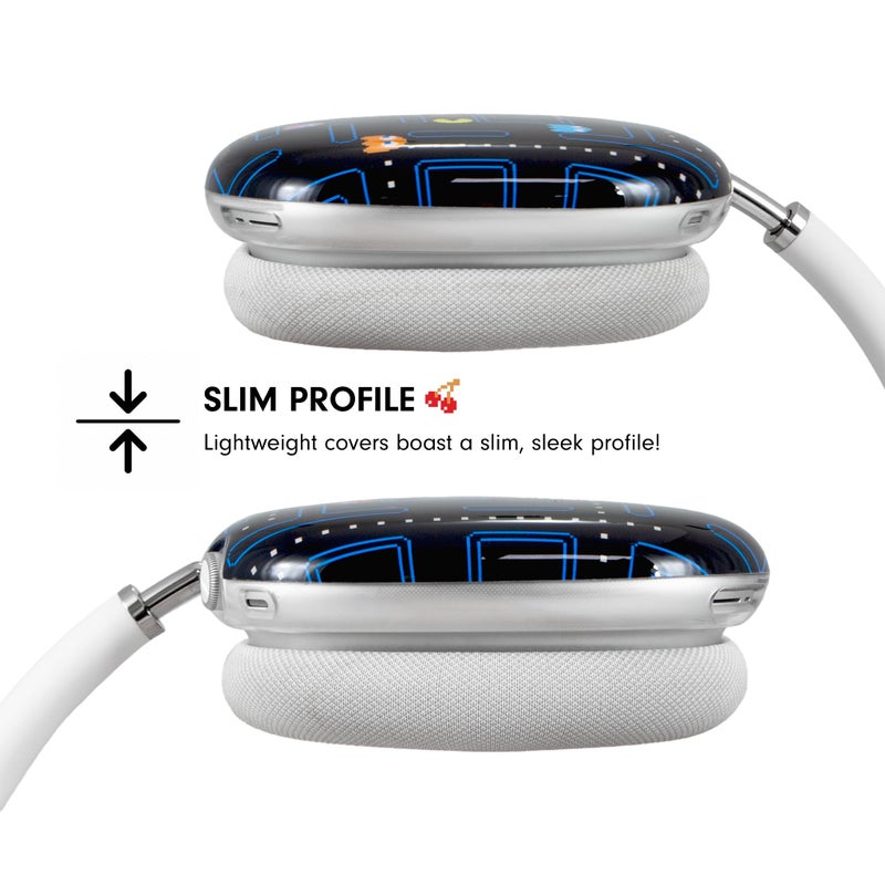 Sonix Protective Case Cover for AirPods Max Headphones - Stylish TPU Hard Shell Ear Cup Covers | PAC-Man - Image 5