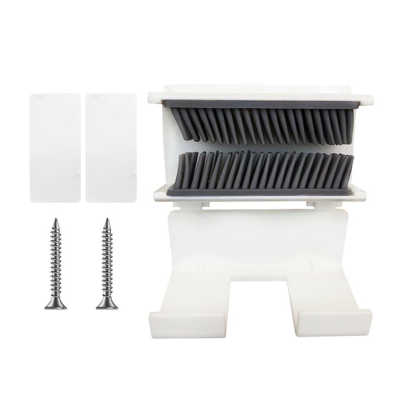Shower Hair Catcher Wall Mount Hair Catcher Shower Drain Protector Reusable Silicone Hair Collector Hair Trapper for Bathroom Bathtub - Image 1