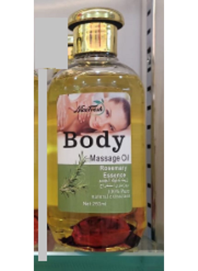 Body Massage Oil With Rosemary Essence