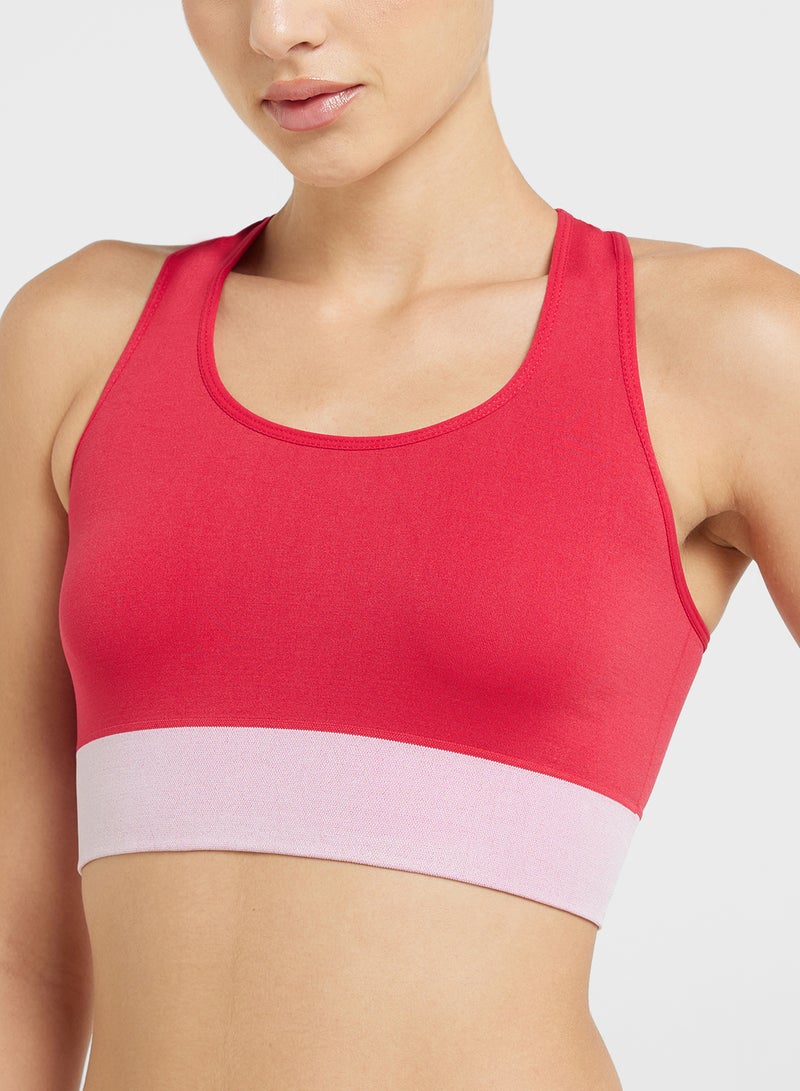 Ginger Contrast Band Bralette & Brief Set - Image 2