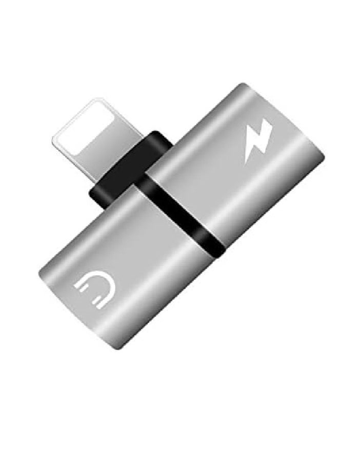 Bastec MFI Certified 2-in-1 Lightning Adapter for iPhone - Listen, Charge, Transfer, Phone Calls  - Image 1
