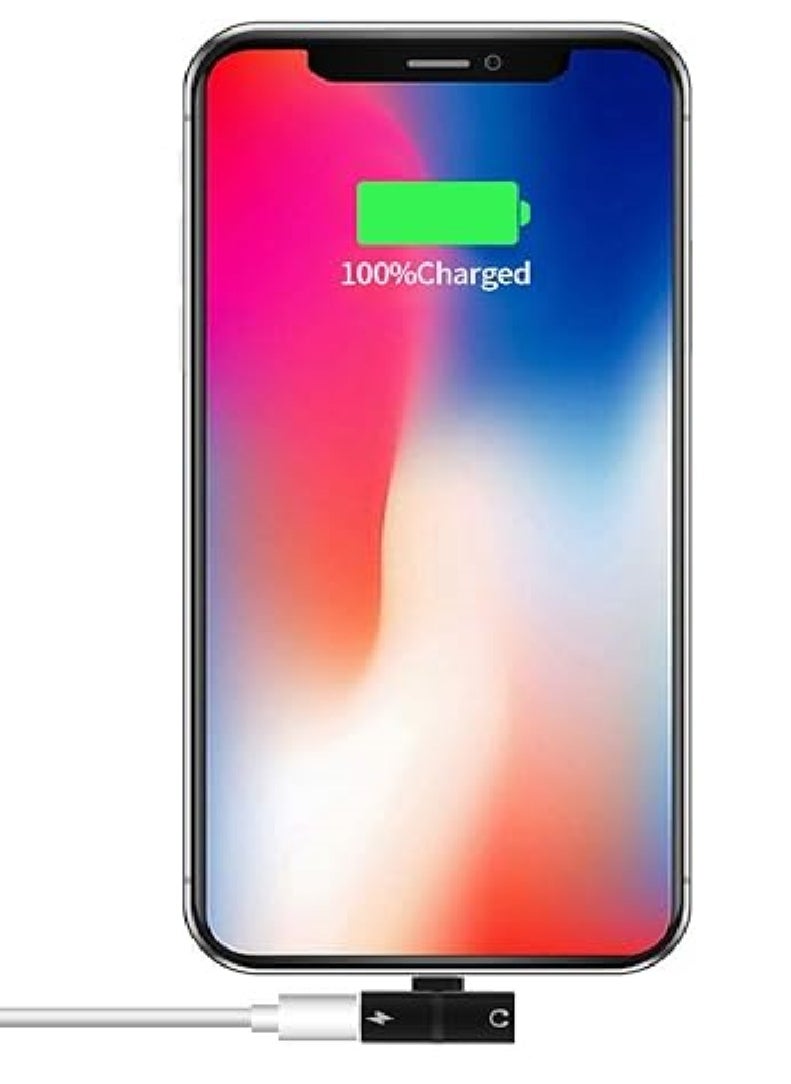 Bastec MFI Certified 2-in-1 Lightning Adapter for iPhone - Listen, Charge, Transfer, Phone Calls  - Image 3