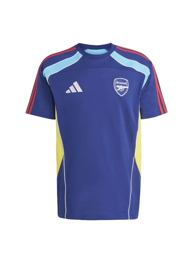 Adidas Afc Ubp Tee Blue Football T-Shirts For Men XS