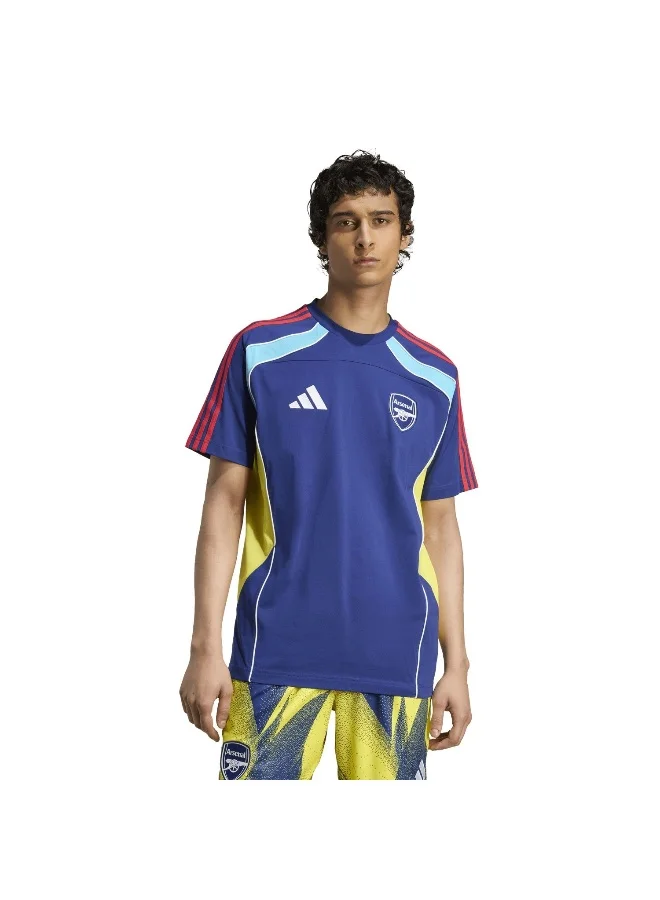 Adidas Afc Ubp Tee Blue Football T-Shirts For Men XS