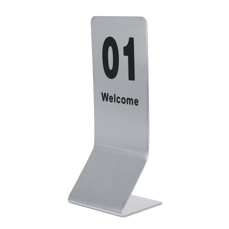 Stainless Steel 1-10 Double side Table Numbers Props for Wedding Party Decoration - Image 5