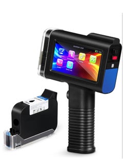 BENTSAI Handheld Printer BT-HH6105B2, Portable Handheld Inkjet Printer with 4.3 Inch LED Touch Screen Mobile Inkjet Coder 12.4MM’’ Print Height for QRCode Barcode Date Logo Text on Any Surface
