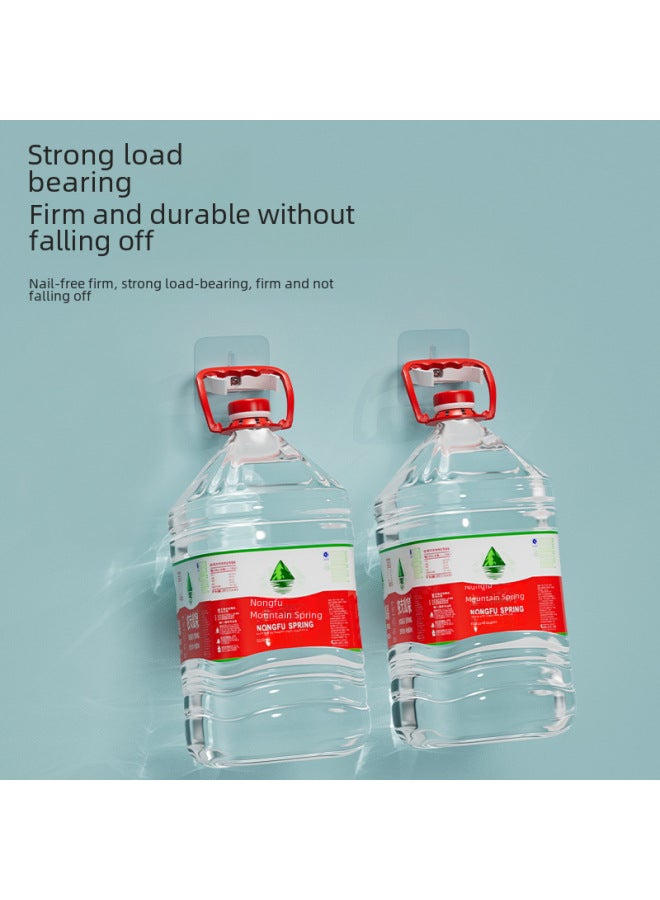 Direct Supply Non-perforated Water Pipe Buckle Plastic Non-nail PPR Pipe Card 32u Clip Gas Pipe Holder-Specifications And Models:50mm Specifications 2 Pieces  - Image 2