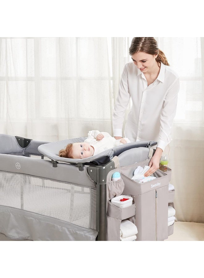 Sweeby Diaper Organizer for Changing Table and Crib - Image 2