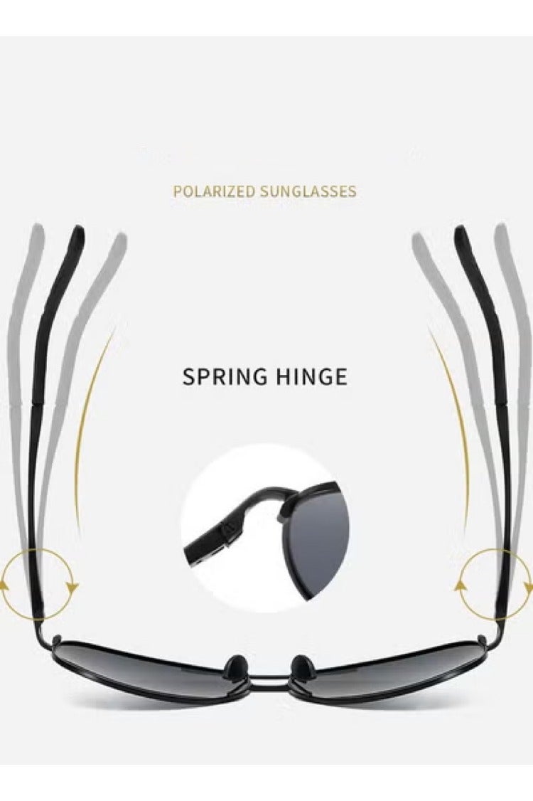 Aviator Sunglasses for Men Polarized Women UV Protection Lightweight Driving Fishing Sports Mens Sunglasses - Image 4