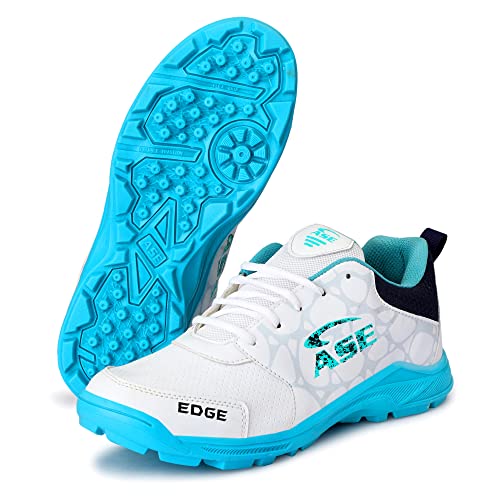 ASE Limited Edge Edition Elite Performance PVC Spike Cricket Shoes for Men (See Green)_05 - Image 2