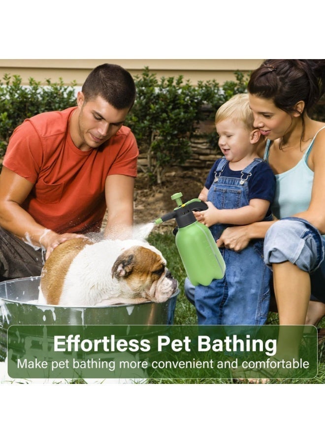 YelaJoy 2L Hand Pump Sprayer, Garden Pump Spray Bottle for Plants, Pressure Sprayer Bottle in Lawn and Garden Yard, Weed Chemical Sprayer with 2 Nozzle & Safety Pressure Relief Valve (2L/0.5Gal) - Image 5