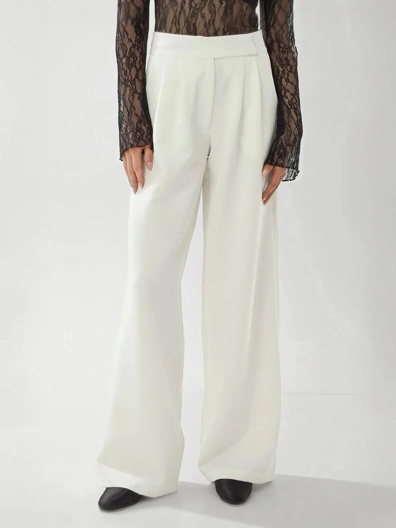 HICCUP High Waist Wide Leg Palazzo Pants