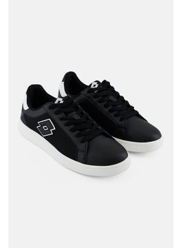 LOTTO Men Lace Up Outdoor Casual Shoes, Black  - Image 1