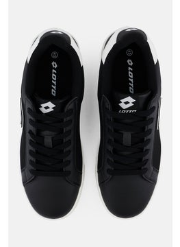 LOTTO Men Lace Up Outdoor Casual Shoes, Black  - Image 4