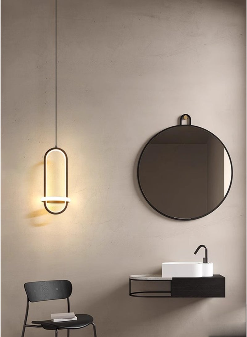 ون لايت ثريا LED عصرية وبسيطة، بثلاثة ألوان قابلة للتعديل، مناسبة للمنازل والمطاعم والحانات. - Image 5