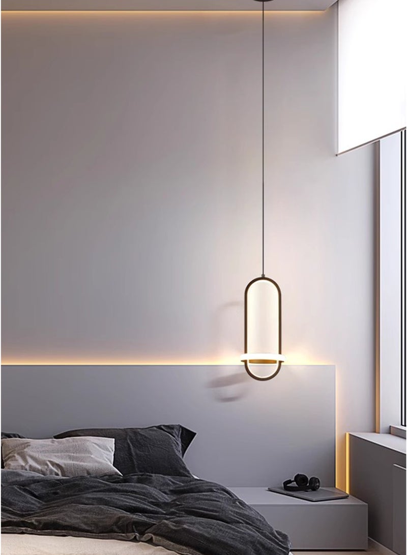 ون لايت ثريا LED عصرية وبسيطة، بثلاثة ألوان قابلة للتعديل، مناسبة للمنازل والمطاعم والحانات. - Image 2