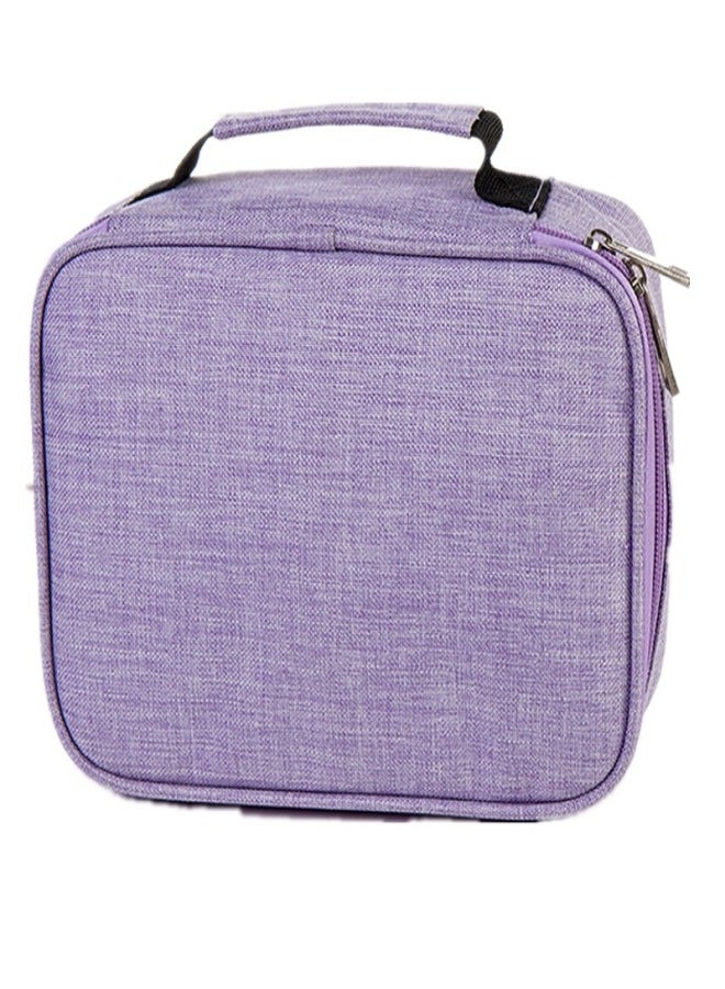 Spot Waterproof Pen Bag 72 Colors 120 Holes Large-capacity Sketch Removable Pencil Brush Bag Stationery Box black 72 shoulder straps - Image 4