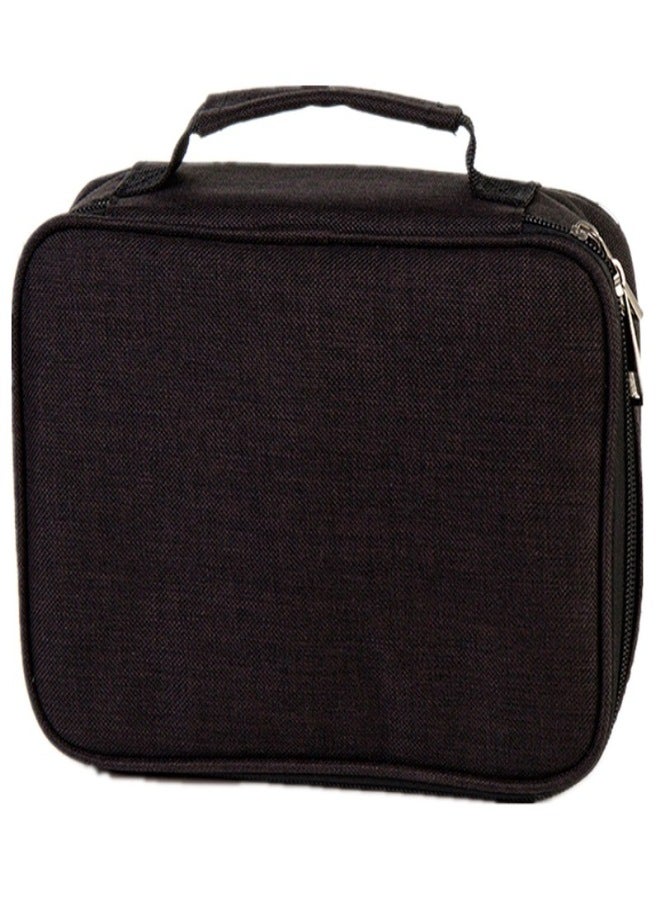 Spot Waterproof Pen Bag 72 Colors 120 Holes Large-capacity Sketch Removable Pencil Brush Bag Stationery Box black 72 shoulder straps - Image 1