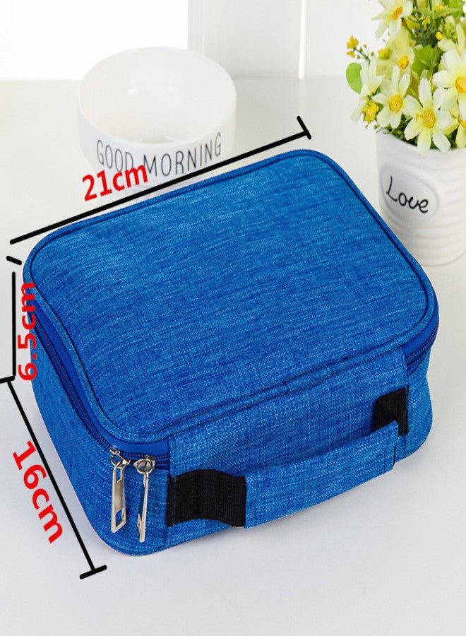 Spot Waterproof Pen Bag 72 Colors 120 Holes Large-capacity Sketch Removable Pencil Brush Bag Stationery Box black 72 shoulder straps - Image 3