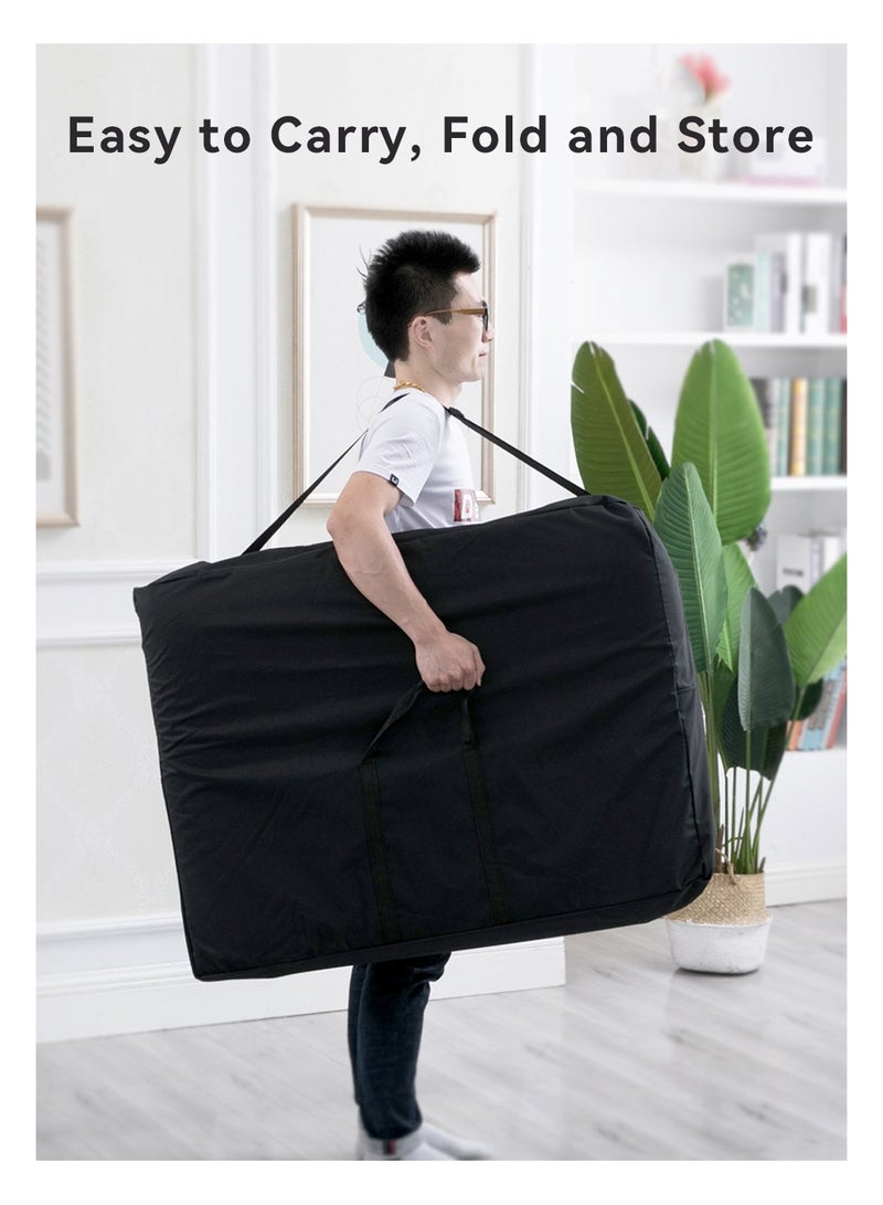 LEOKOR Massage Table Portable, 185CM*70CM Professional Adjustable Folding Massage and Lash Bed with Wooden Frame for Esthetician with Ergonomic Headrest, PU Leather Massage Bed, for Spa Footmassage Facial CareSpa Tattoo (White) - Image 3