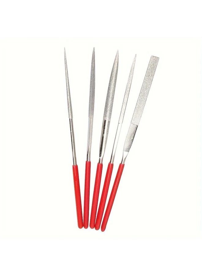 10pcs Diamond Mini Needle Files Set Precision Craft For Ceramic Wood Jewelry Polishing - Image 2