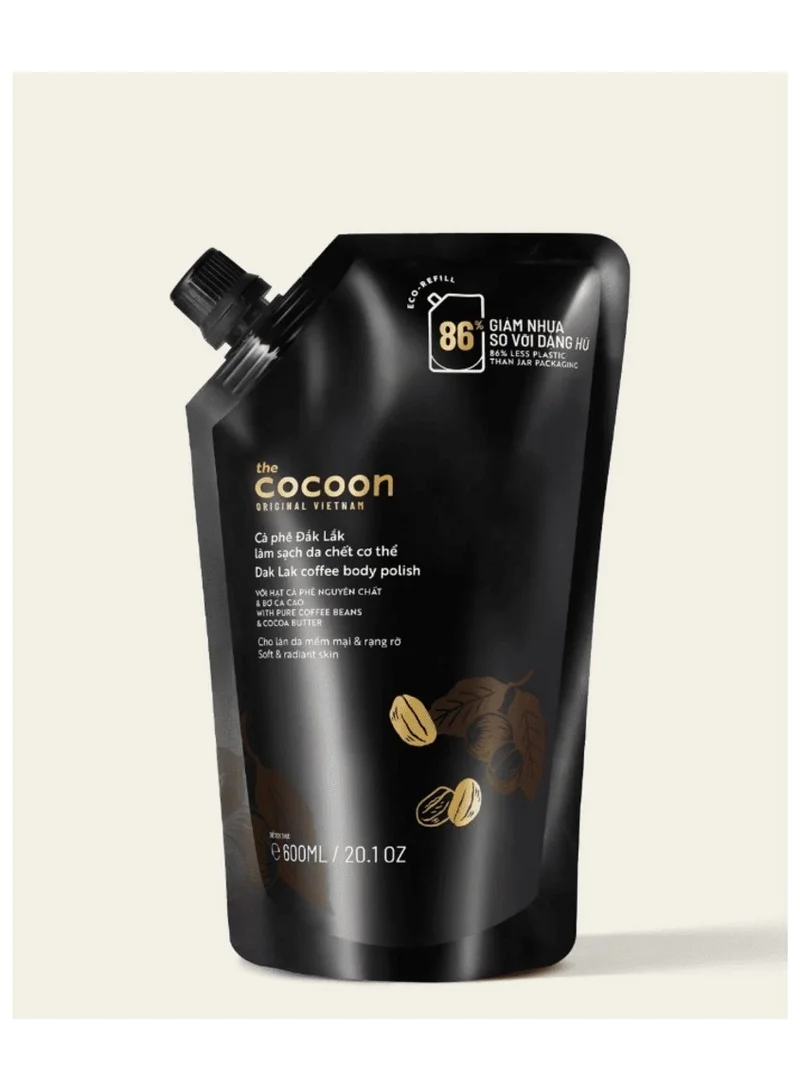 The Cocoon Original Vietnam Dak Lak Coffee Body Polish - 600ml