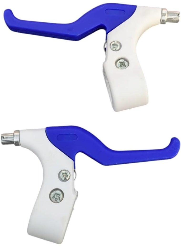 مقبض فرامل الدراجة، ذراع فرامل بلاستيكي لدراجات الاطفال، ازرق - Image 1