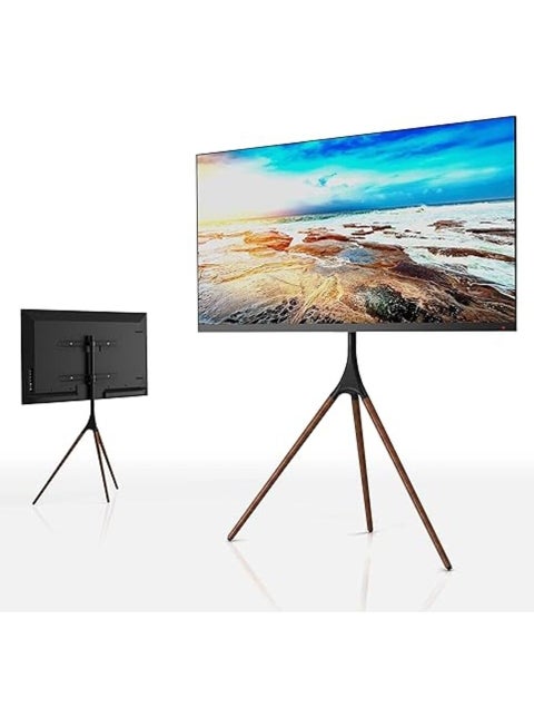 Tripod TV Display Portable Floor Stand Height Adjustable Mount for 45" to 65" Flat Screens