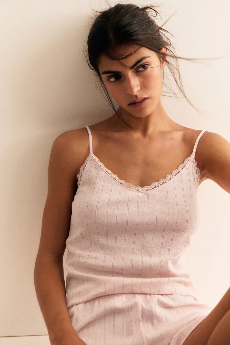 H&M Cotton pointelle pyjamas