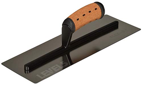 LEVEL5 14 x 475 Flex Drywall Curved Trowel 05MM Blade TripleHardened Stainless Steel HighImpact Handle Sheetrock Gyprock WallBoard Plasterboard 4989