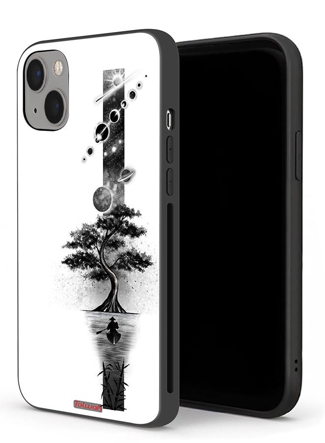 Tolwak Apple iPhone 13 Protective Case Earth Space Art - Image 1