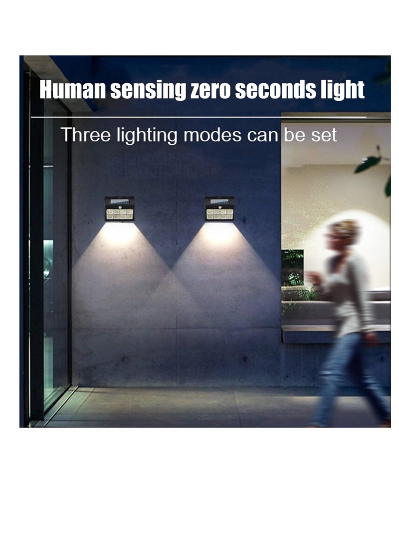 Excefore Solar Outdoor Lights, Motion Sensor Outdoor Lights, with 3 Lighting Modes, Waterresistant Solar Wall Light, Easy to Install for Front Door, Yard, Garage, Deck - Image 2