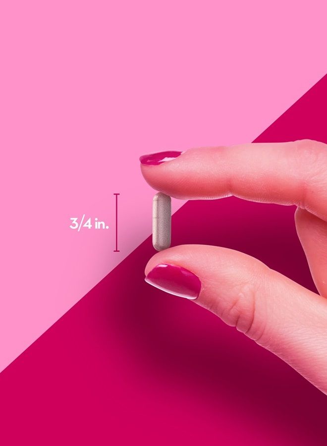 PINK Probiotics for Women | 50 Veggie Capsules | 5 Billion CFU | Plus Cranberry | Vegetarian, Non-GMO & Gluten Free Supplement - Image 3