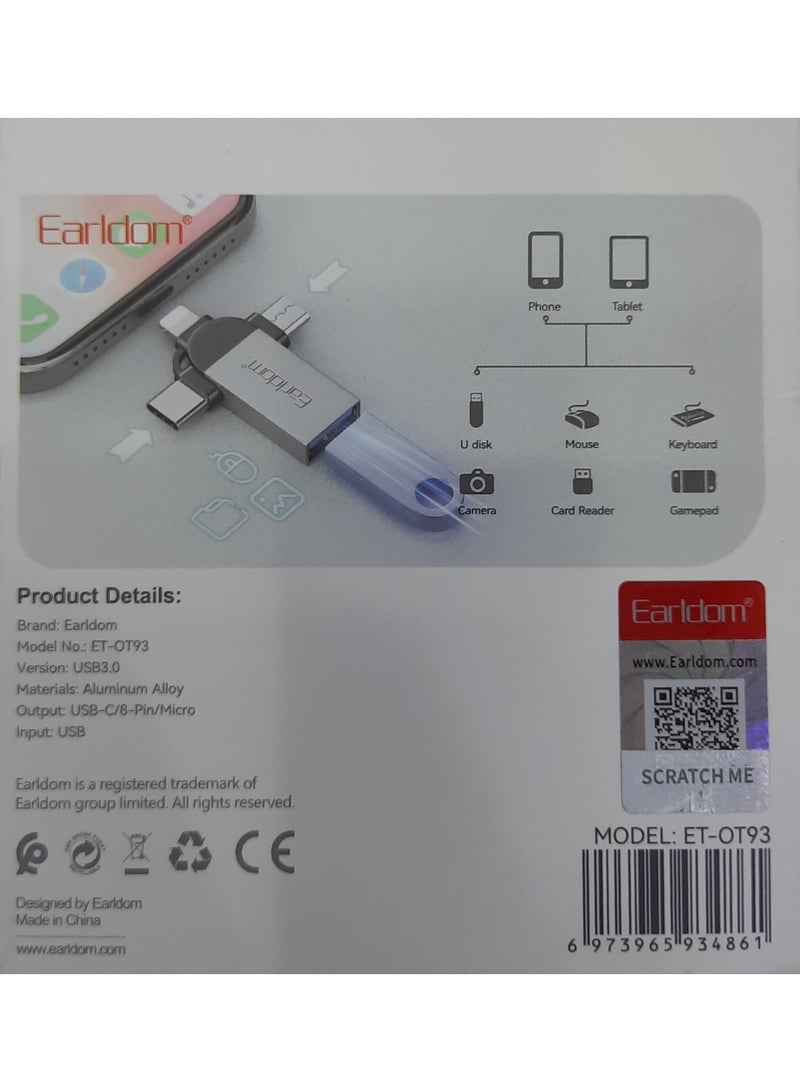 Earldom 3IN1 OTG ADAPTER - Image 2