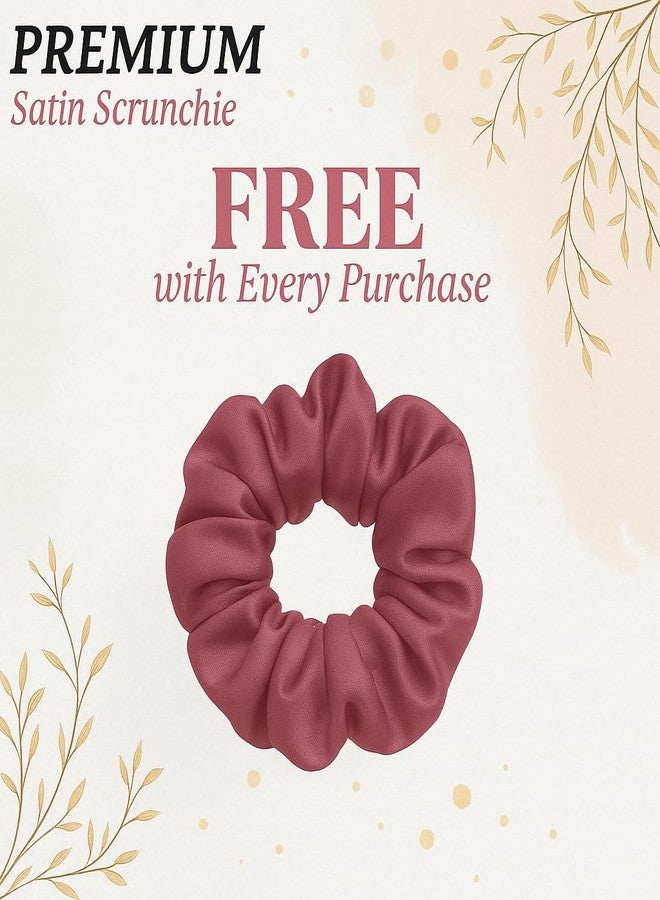 Craftelio Double Layer Satin Bonnet for Sleeping Women & Men | Adjustable Silk Hair Cap for Curly, Natural & Braided Hair | Soft Sleep & Shower Cap | Frizz-Free Night Bonnet Gift Set (Rose) - Image 1