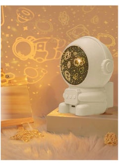 ABS Projection Light, Romantic Galaxy Astronaut Shaped Sunset Lamp Multicolour Projector